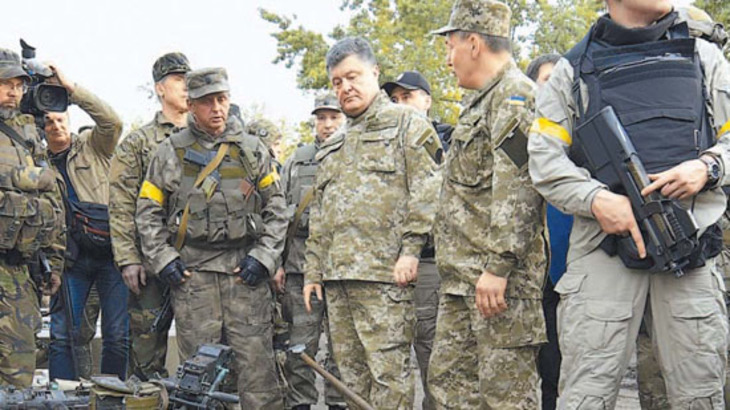 Киев попросил военной помощи у Запада - фото