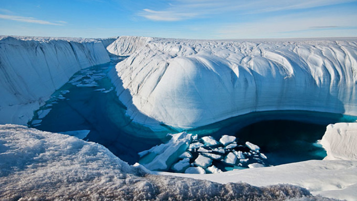 Гренландия тает на глазах - фото