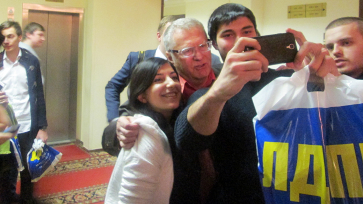Владимир Жириновский убедил студента в его неправоте - фото