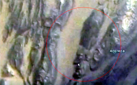 На поверхности Марса ученые обнаружили лицо фараона
