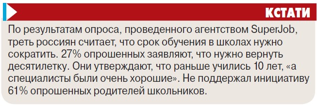 Образование: новый этап оптимизации