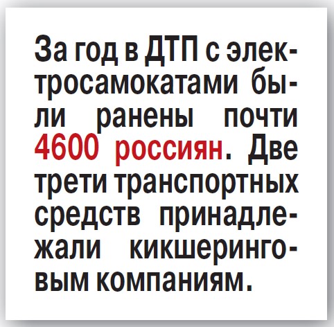 Жертвы кикшеринга