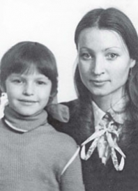 Анастасия Волочкова с мамой