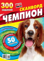 Информация об издании Сборник сканвордов «Чемпион»