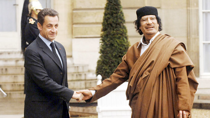 Саркози предал Каддафи - фото