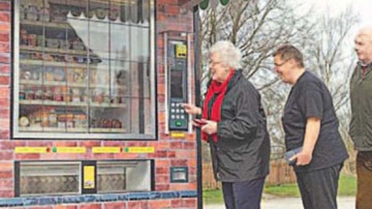 В Великобритании торговые автоматы вытесняют продавцов - фото