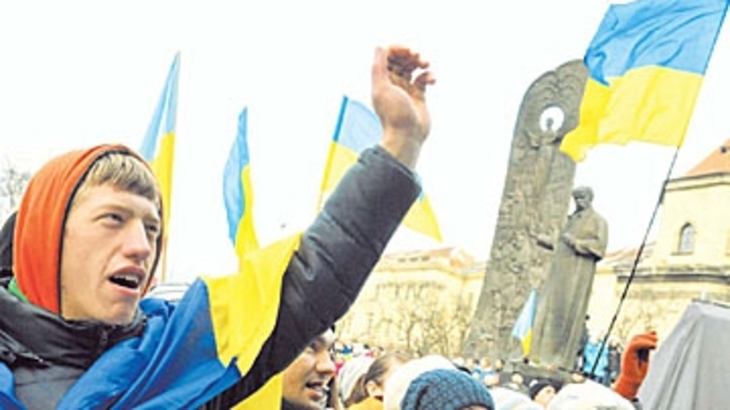 Как регионы Украины переживают мирную революцию - фото