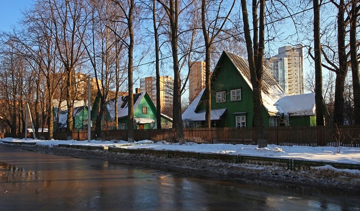 Город-сад в центре Москвы - фото
