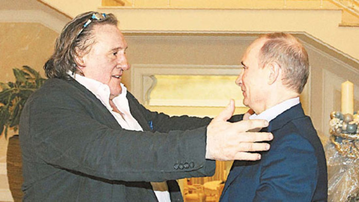 Жерар Депардье: «Для меня Путин не диктатор» - фото