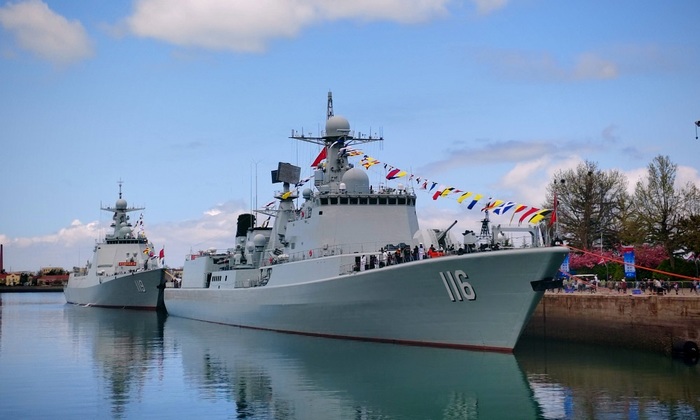 Китай готовится к битве на море - фото