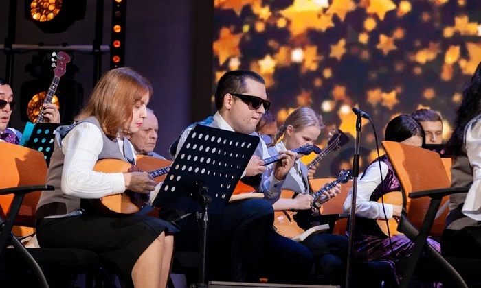 Слепые музыканты - фото