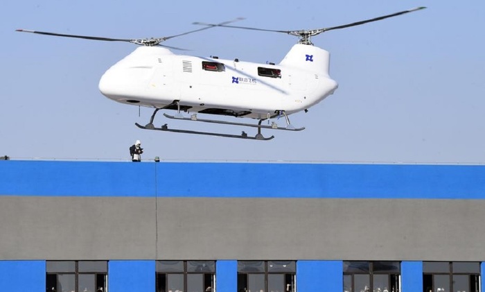 Китай представил новый беспилотный вертолет T1400: первый полет завершился успешно Китай представил новый беспилотный вертолет T1400: первый полет завершился успешно