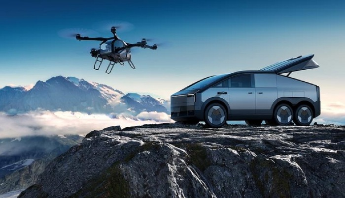 В Южном Китае запущено пробное производство первых в мире серийных «летающих автомобилей» - фото