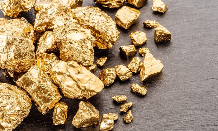 Золотой океан под землей - фото