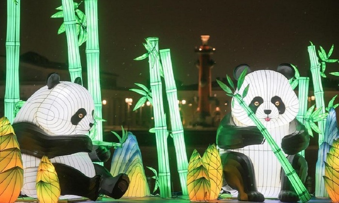 В Санкт-Петербурге открылся фестиваль китайских фонарей