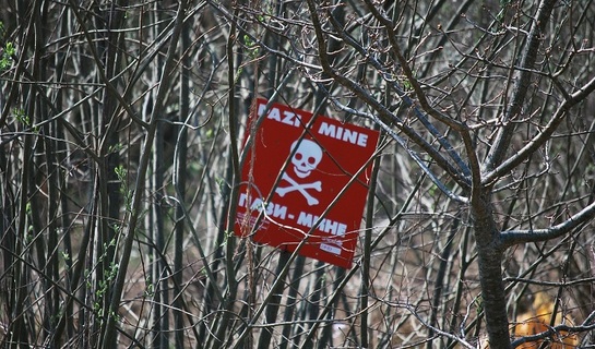 Рядом с Запорожской атомной электростанцией обнаружены мины