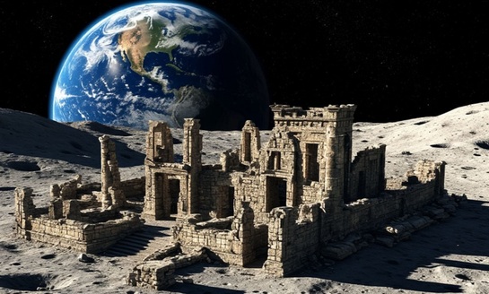 Люди побывали на Луне 50 тысяч лет назад? - фото