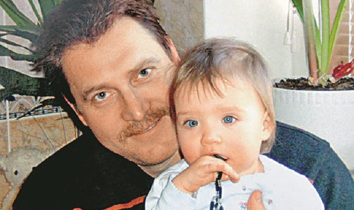 Игорь Константинович, с дочерью Елены Воробей