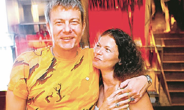 Мария Шатланова и муж Олег Бацких