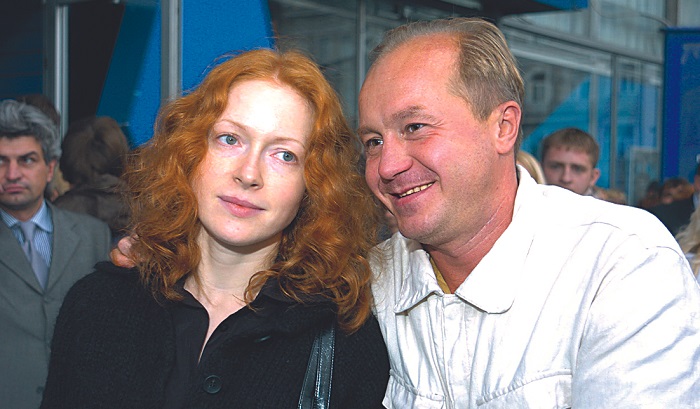 Андрей Панин с женой Натальей Рогожкиной