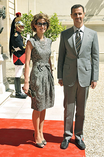 Башар Асад с женой Асмой