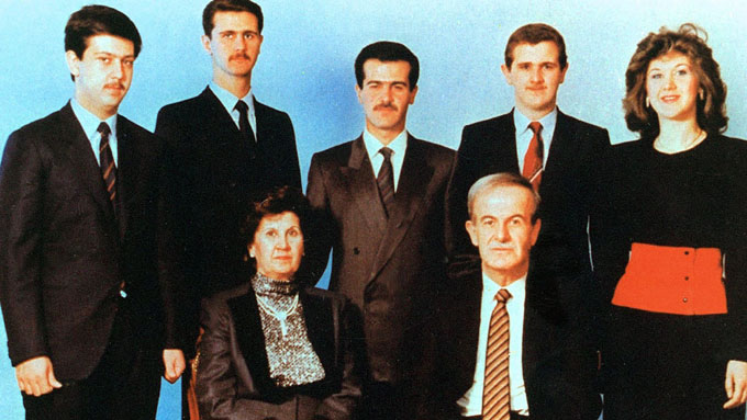 Семья Асада, 1992 г.