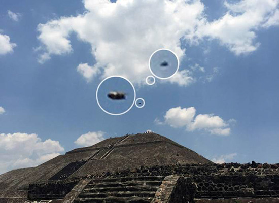Пришельцы посетили древний город Теотиуакан