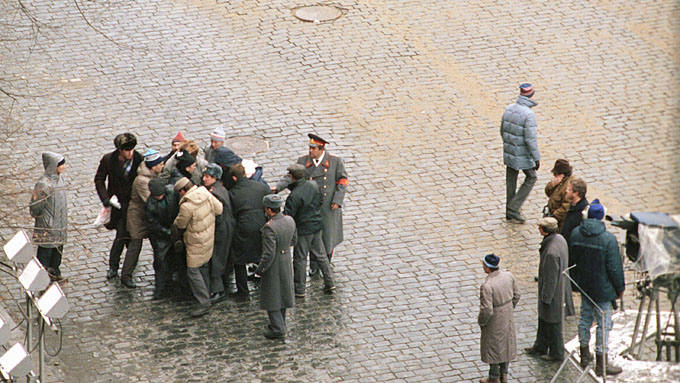 Александра Шмонова задержали 7 ноября 1990 г. на Красной площади