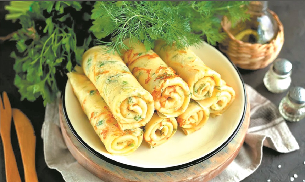 Креп с курицей