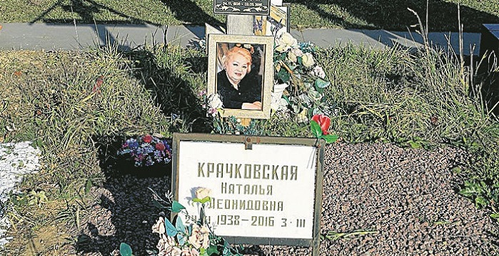 Могила Натальи Крачковской